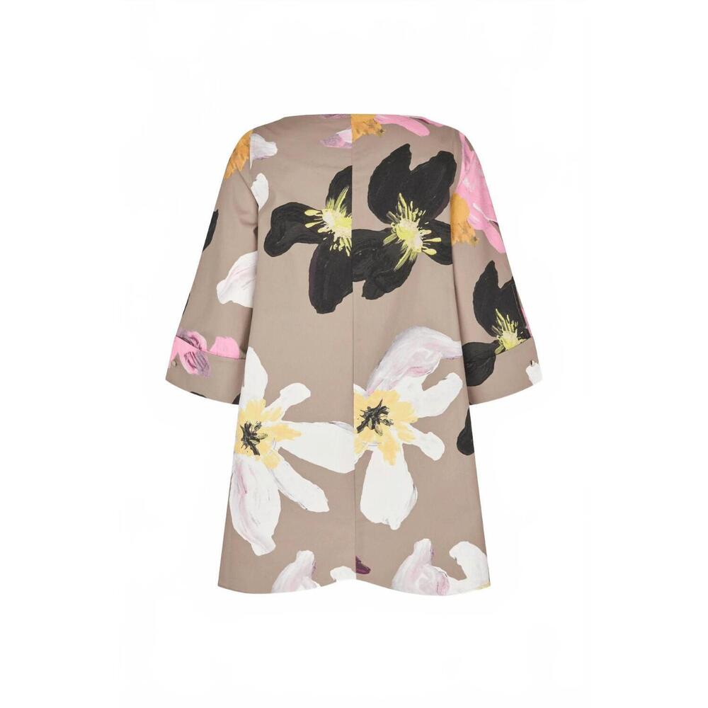 NEW STINE GOYA floral relaxed mini dress in wild flowers - Picture 3 of 3